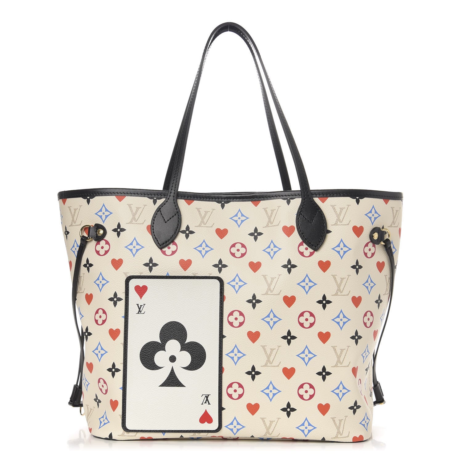 Louis Vuitton Game On Neverfull MM White 3 of 12