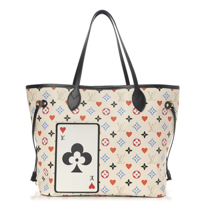 Louis Vuitton Game On Neverfull MM White 3 of 12