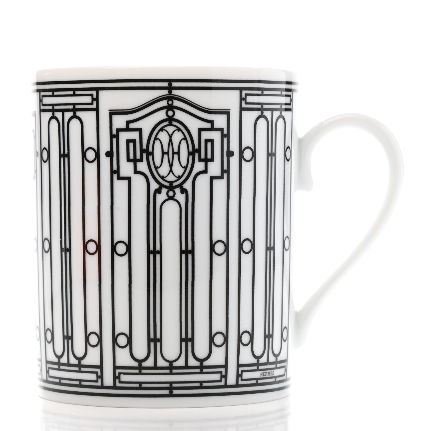 Hermes Porcelain H Deco Mug 3 of 9