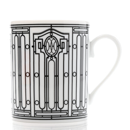 Hermes Porcelain H Deco Mug 3 of 9