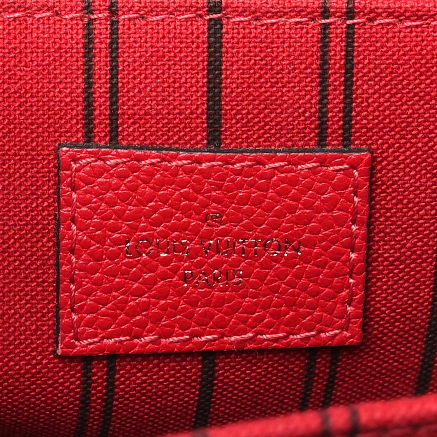 Louis Vuitton Empreinte Pochette Metis Cherry 7 of 11