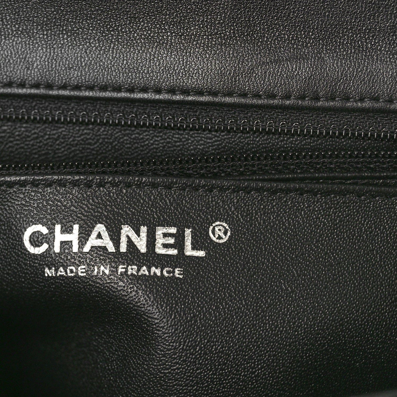 Chanel Lambskin Quilted Mini Rectangular Flap Black 6 of 10