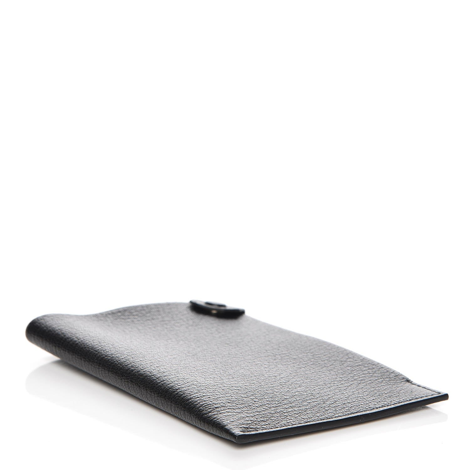 Hermes Chevre Mysore Tarmac PM Passport Holder Black 4 of 10