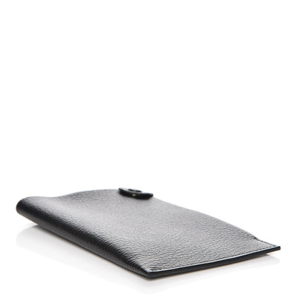 Hermes Chevre Mysore Tarmac PM Passport Holder Black 4 of 10