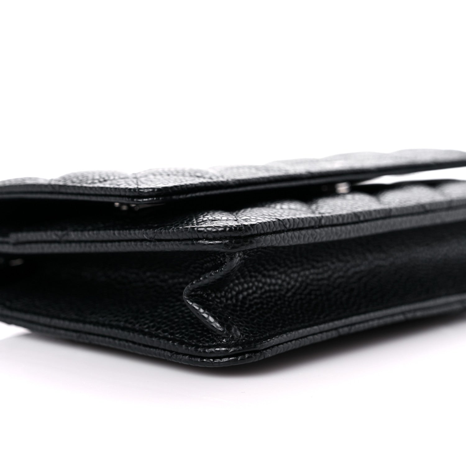 Chanel Caviar Quilted Wallet On Chain WOC Black 9 of 11