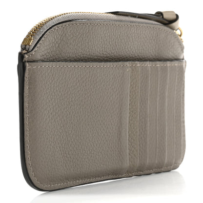 Chloe Grained Calfskin Purse Wallet Motty Grey 3 of 9