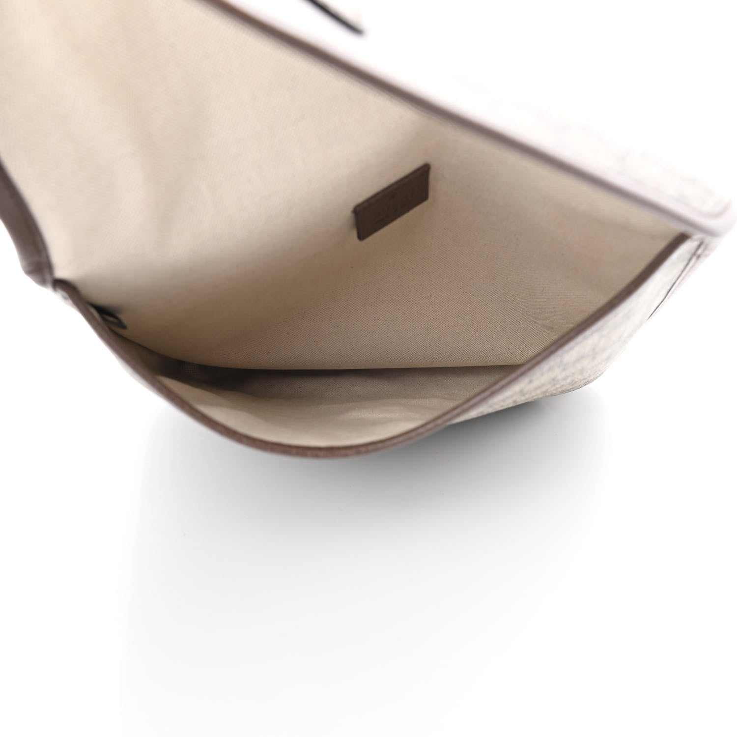 Gucci GG Supreme Monogram Web Medium Neo Vintage Flap Messenger Bag Beige New Acero 5 of 10