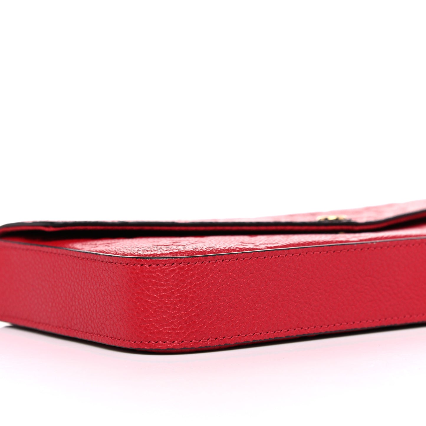 Empreinte Pochette Felicie Chain Wallet Scarlet