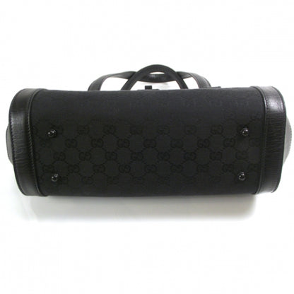 Gucci Monogram Bamboo Bullet Satchel 4 of 10