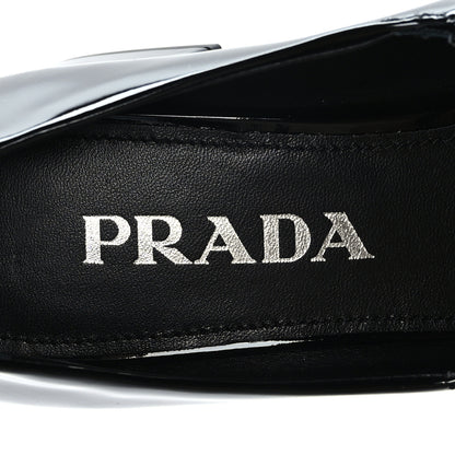 Prada Patent Mary Jane 45mm Pumps 36 Black 6 of 7