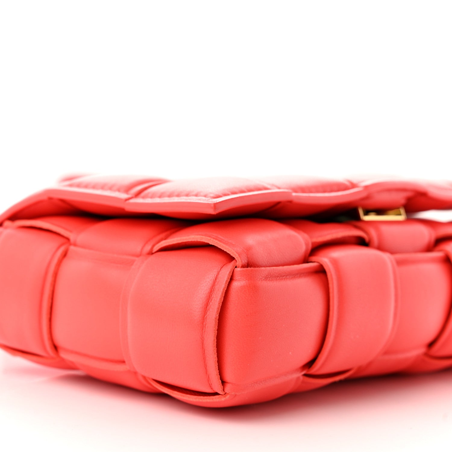 Bottega Veneta Nappa Maxi Intreccio Padded Cassette Crossbody Bag Sunburst 9 of 10