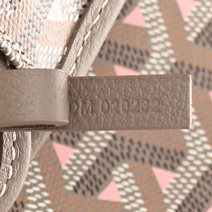 Goyard Goyardine Saint Louis Claire Voie PM Grege Powder Pink 7 of 11