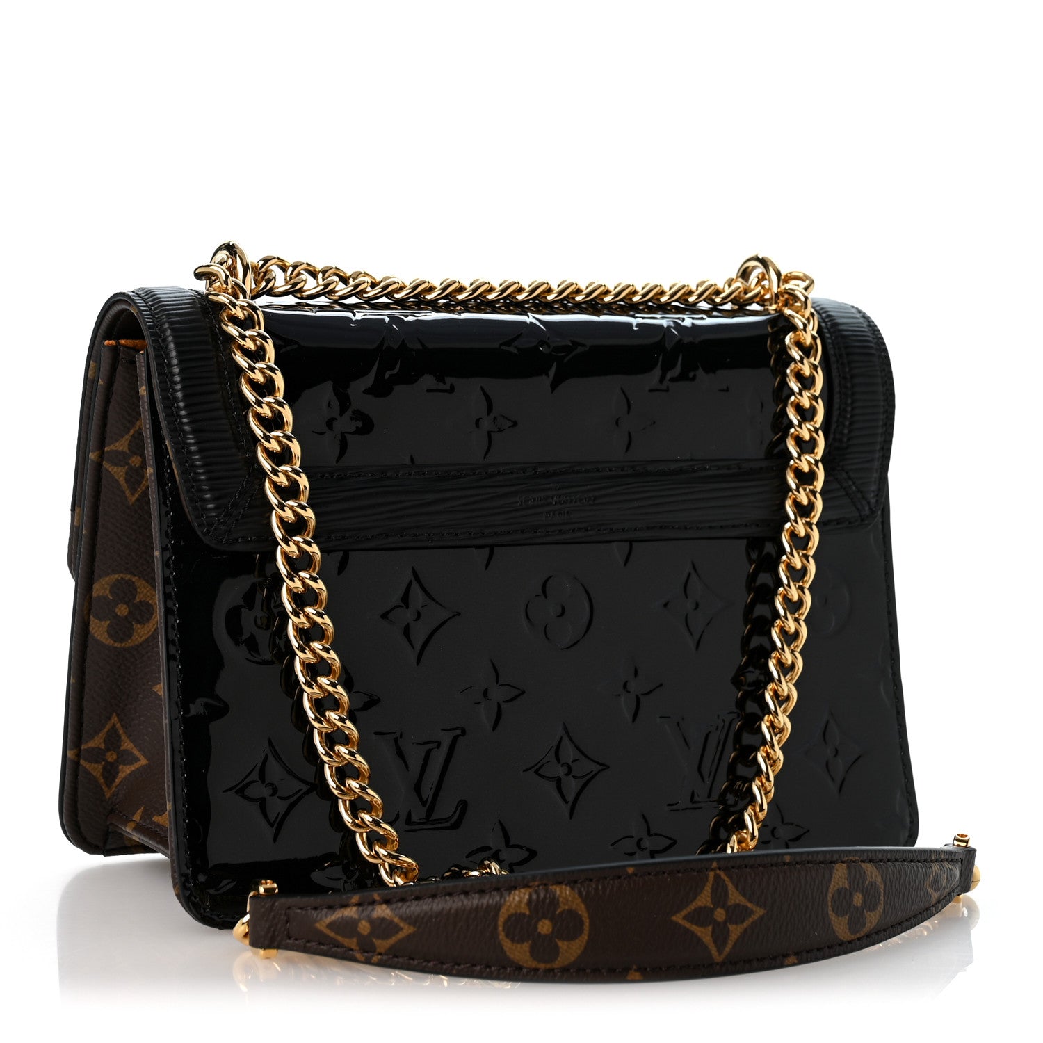 Louis Vuitton Vernis Epi Monogram Wynwood Black 3 of 12