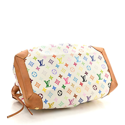 Louis Vuitton Monogram Multicolor Ursula White 4 of 9