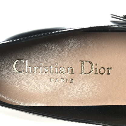 Christian Dior Brushed Calfskin Uniform 30mm Pumps 35.5 Black 8 of 8
