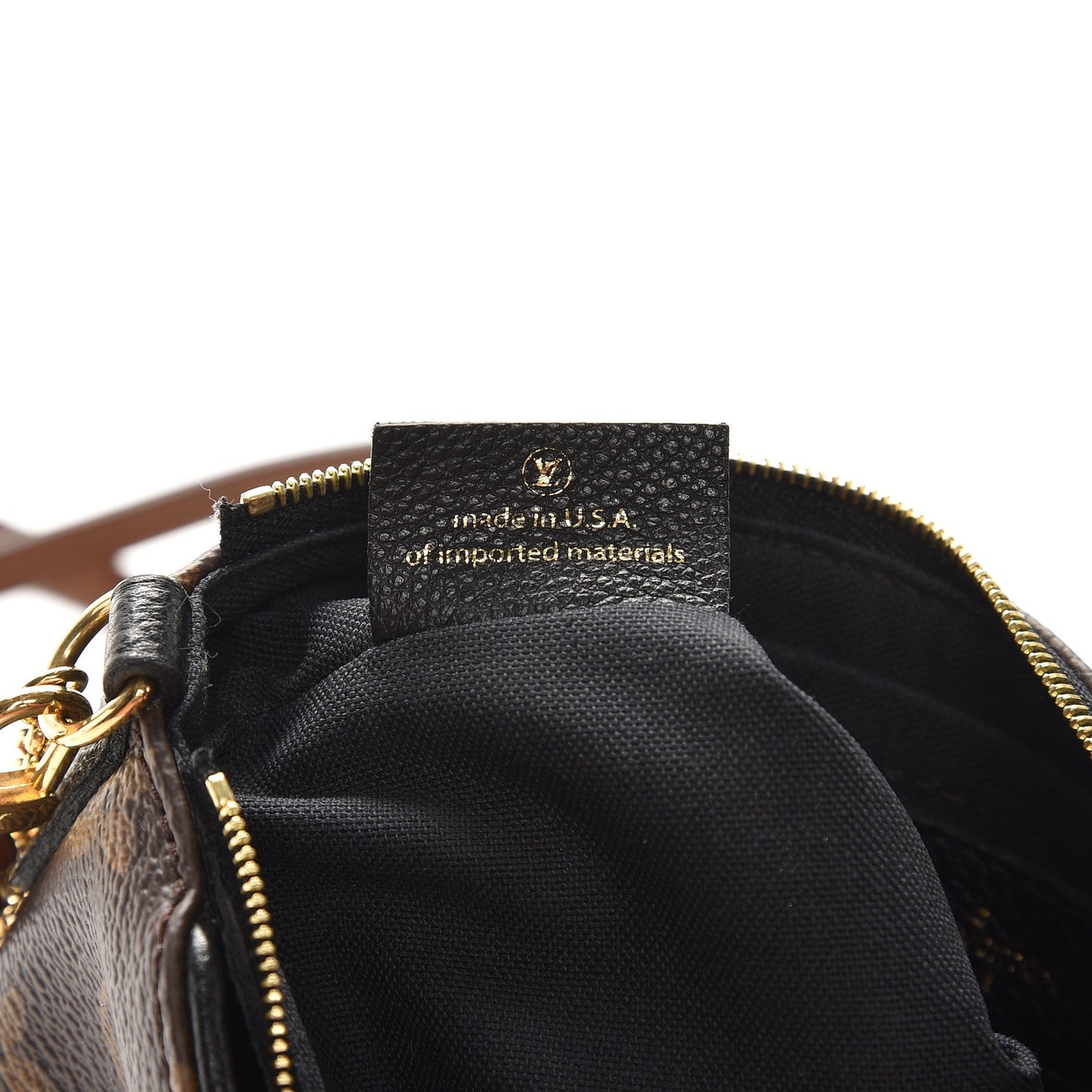 Monogram Pallas Clutch Black