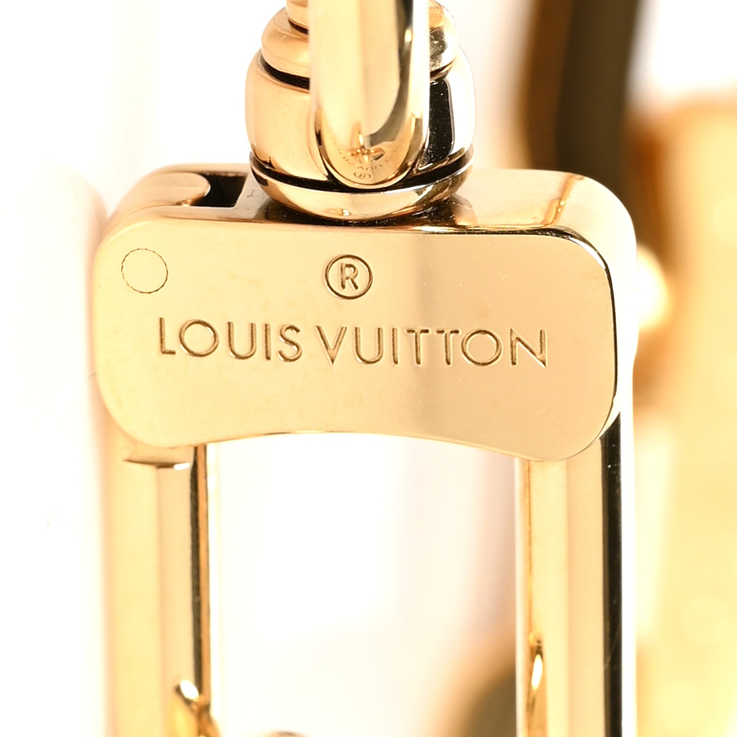 Metal Coussin MM Chain Strap Gold