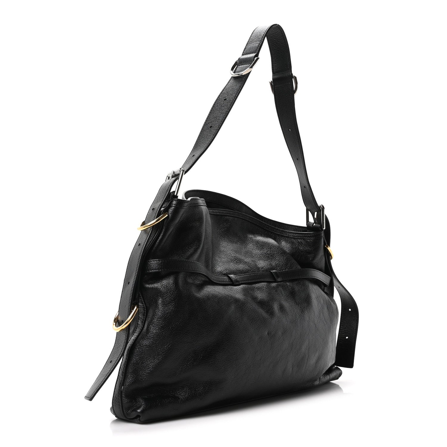 Givenchy Calfskin Medium Voyou Bag Black 3 of 10