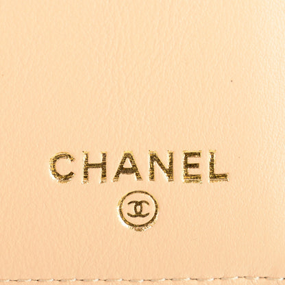 Chanel Caviar Quilted Long Flap Wallet Beige 6 of 8