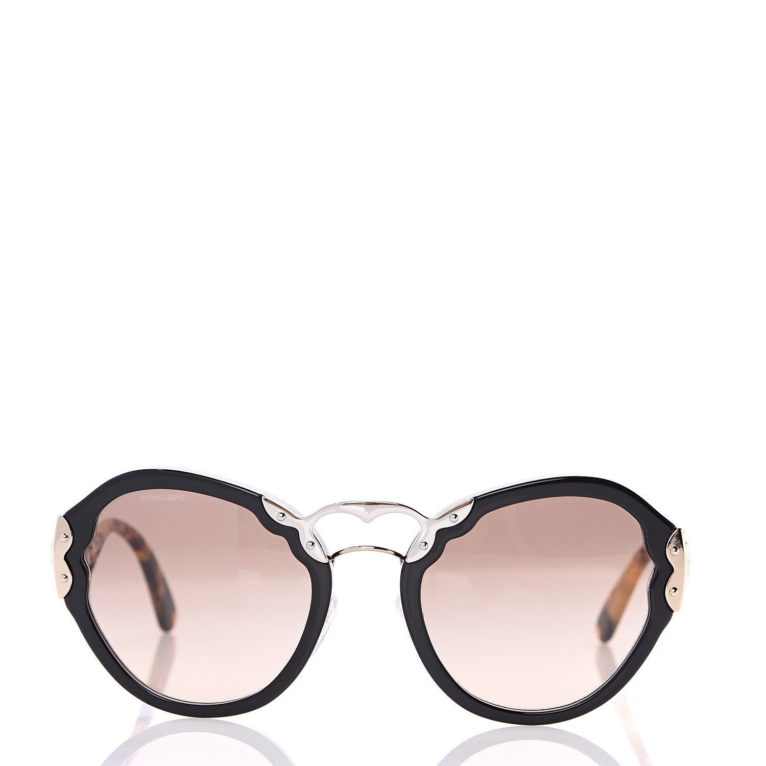 Prada Sunglasses SPR 09T Black Tortoise 3 of 8