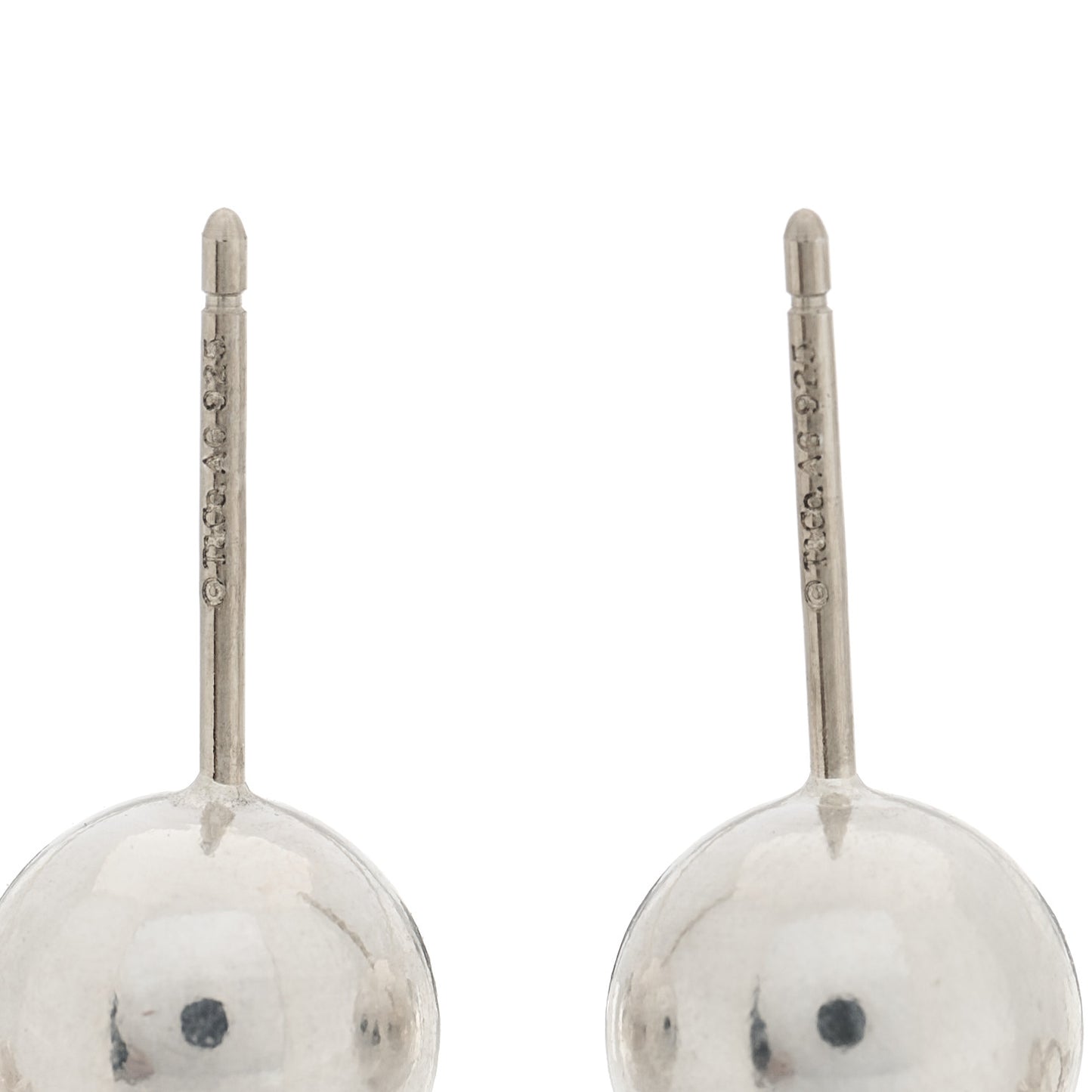 Sterling Silver 8mm HardWear Ball Earrings