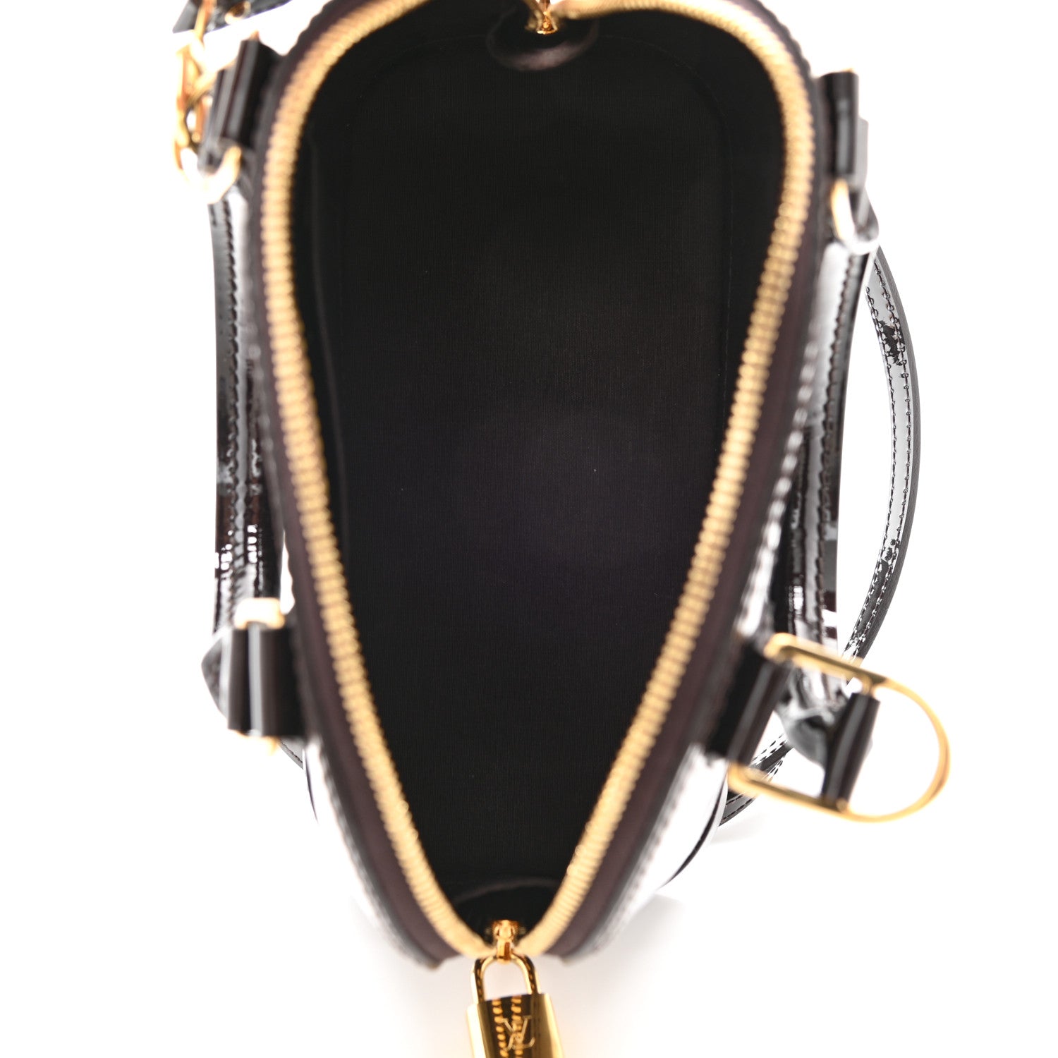 Louis Vuitton Vernis Alma BB Amarante 6 of 10
