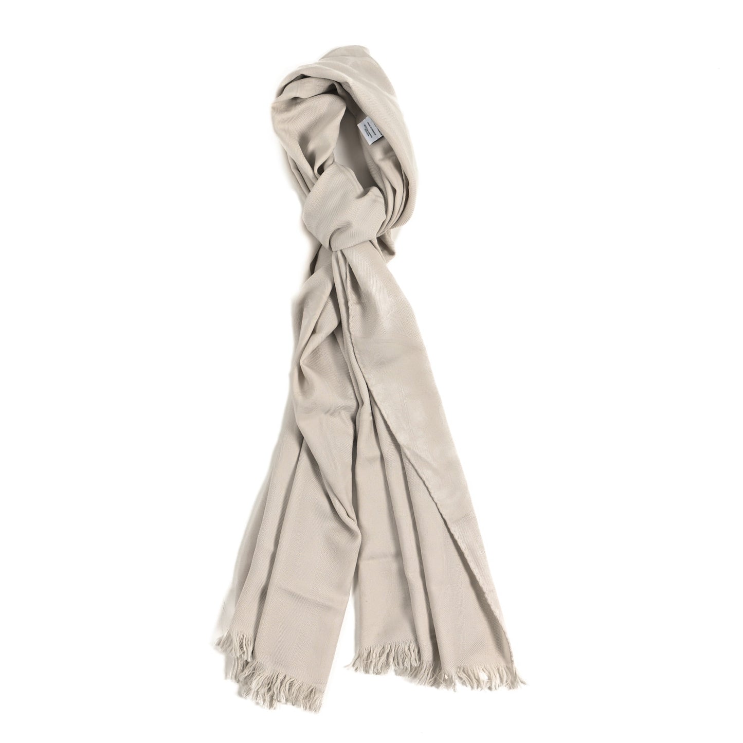 Cashmere Silk New Libris Stole Ivoire