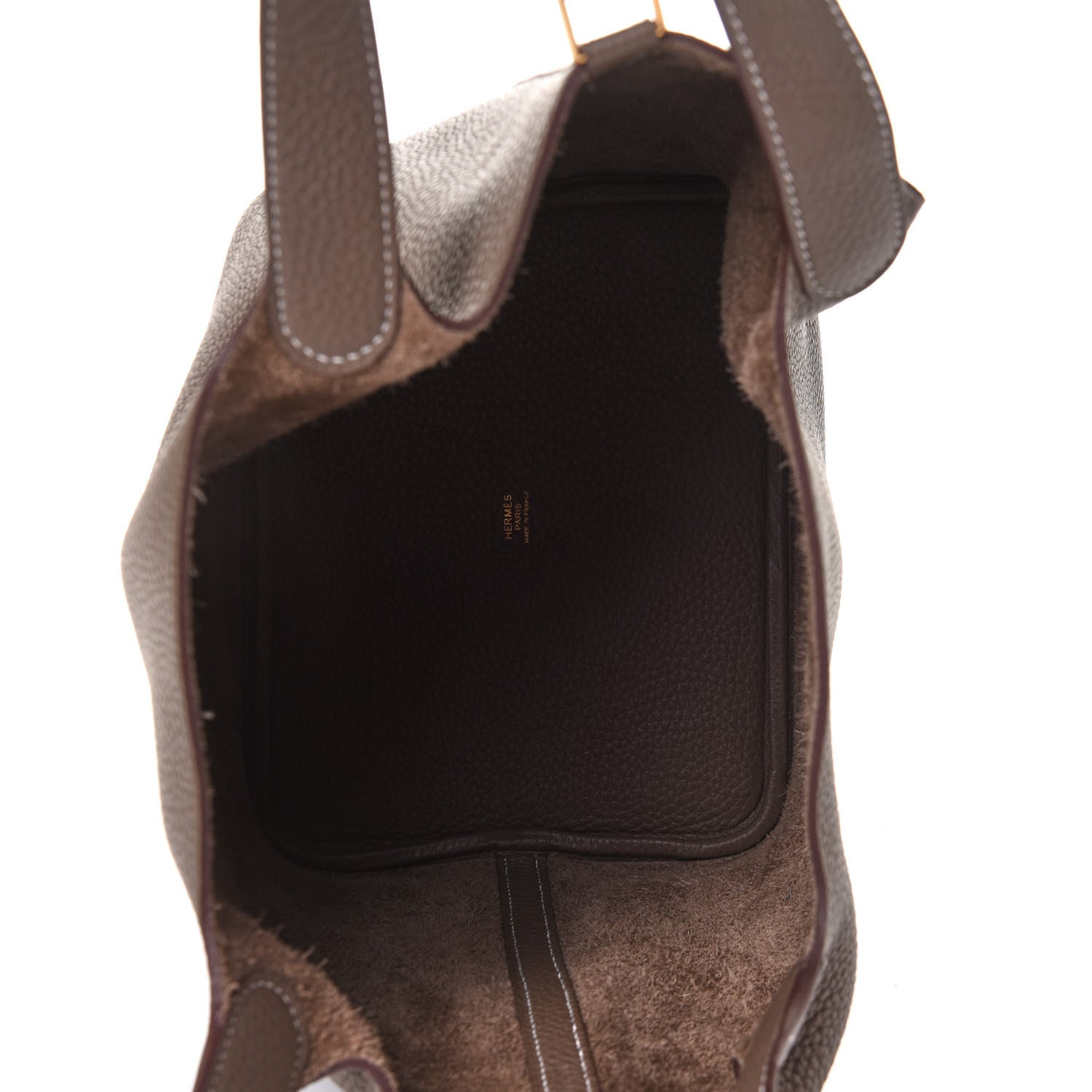 Hermes Taurillon Clemence Picotin Lock 22 MM Etoupe 5 of 12