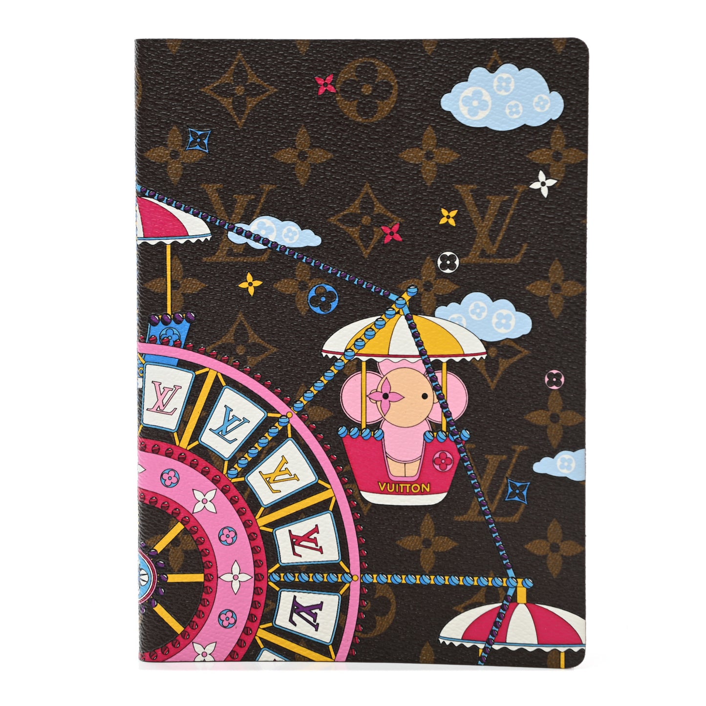 Monogram 2020 Christmas Animation Big Wheel Notebook MM Rose Ballerine