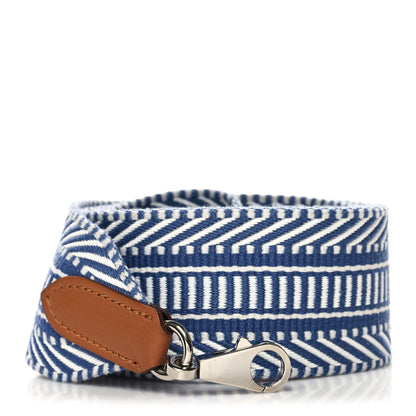 Hermes Toile Swift 50mm Sangle Cavale Shoulder Strap Ecru 1 of 5