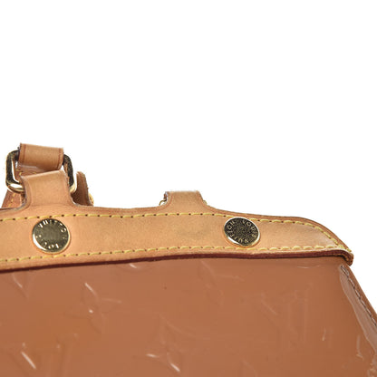 Louis Vuitton Vernis Brea MM Rose Velours 17 of 25
