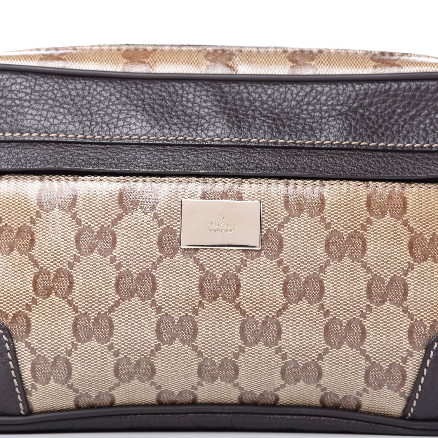 Gucci Crystal Monogram Belt Bag Brown 11 of 11