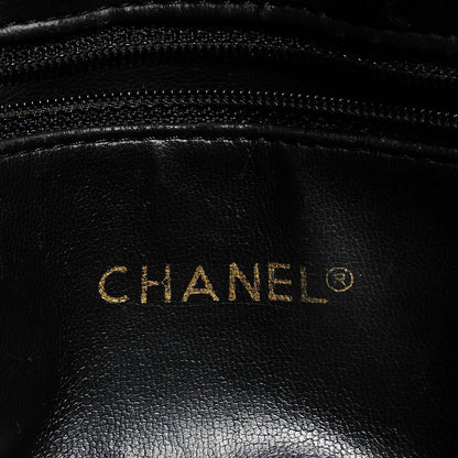 Chanel Lambskin Quilted Shoulder Bag Black 6 of 8