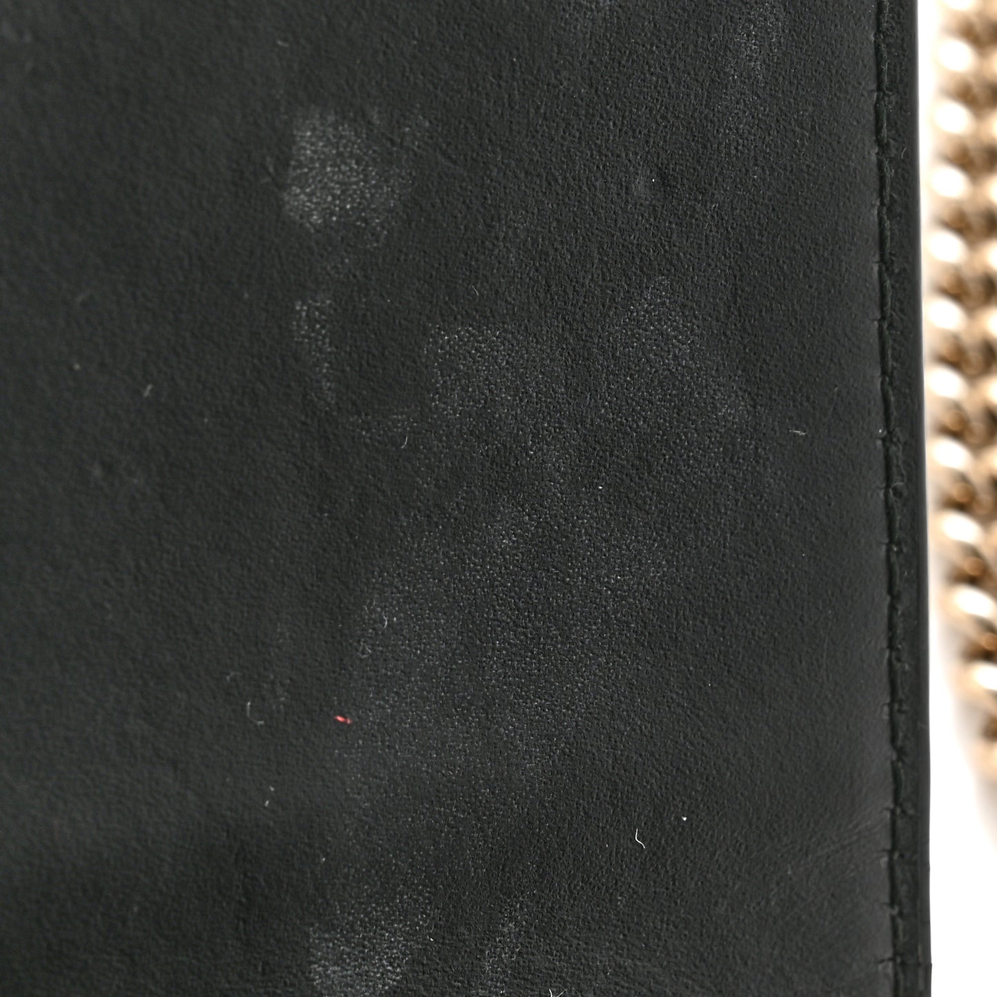 Guccissima Signature Bowy Chain Wallet Black