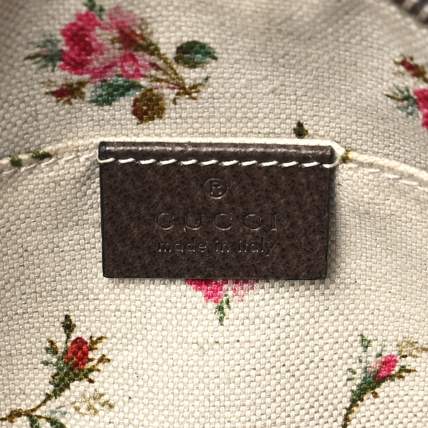 GG Supreme Monogram Web Neo Vintage Shoulder Bag Beige New Acero Crop
