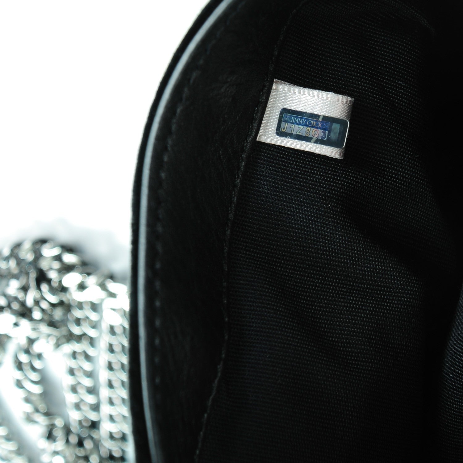 Jimmy Choo Velvet Mini Ruby Crossbody Bag Black 7 of 7
