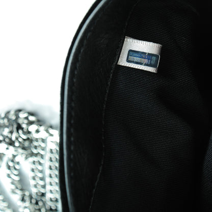 Jimmy Choo Velvet Mini Ruby Crossbody Bag Black 7 of 7
