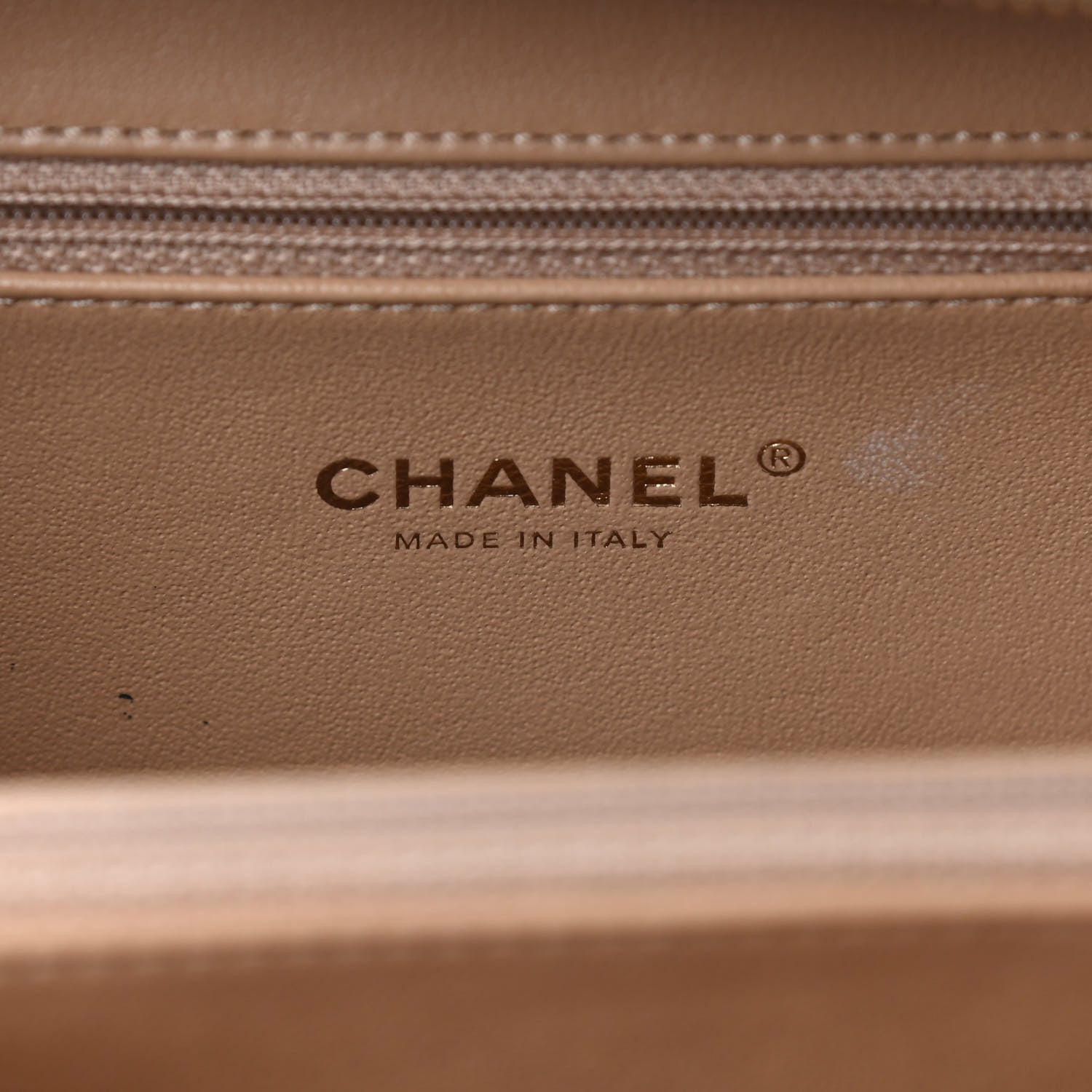 Chanel Caviar Quilted Medium CC Filigree Vanity Case Beige 6 of 9