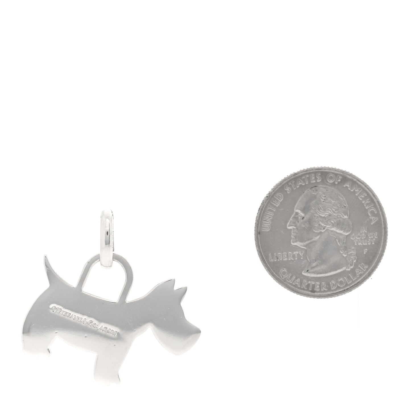 Sterling Silver Scottie Dog Charm