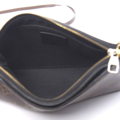 Louis Vuitton Monogram Pallas Clutch Black 5 of 13