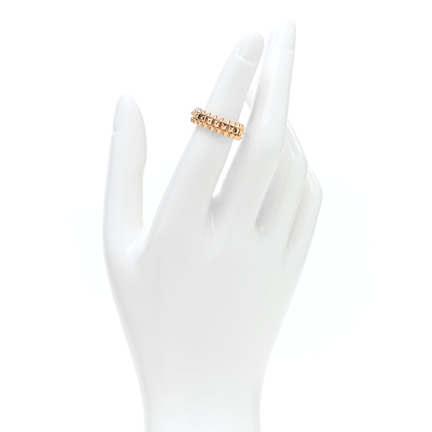 18K Pink Gold SM Clash De Cartier Ring 48 4.5