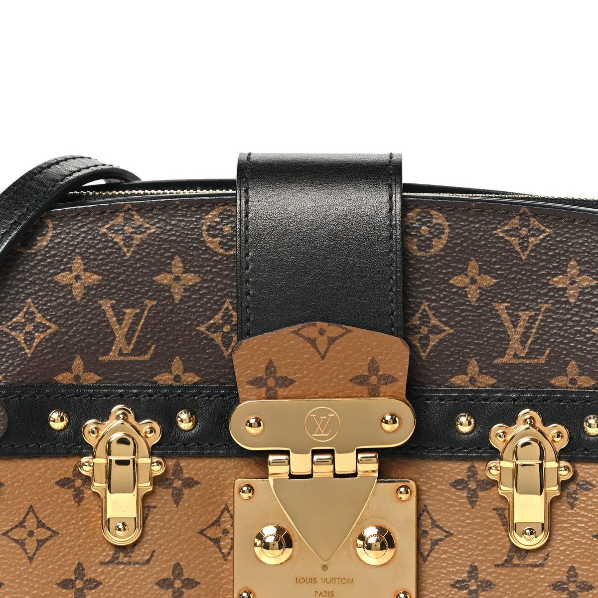 Louis Vuitton Reverse Monogram Trunk Clutch 7 of 9