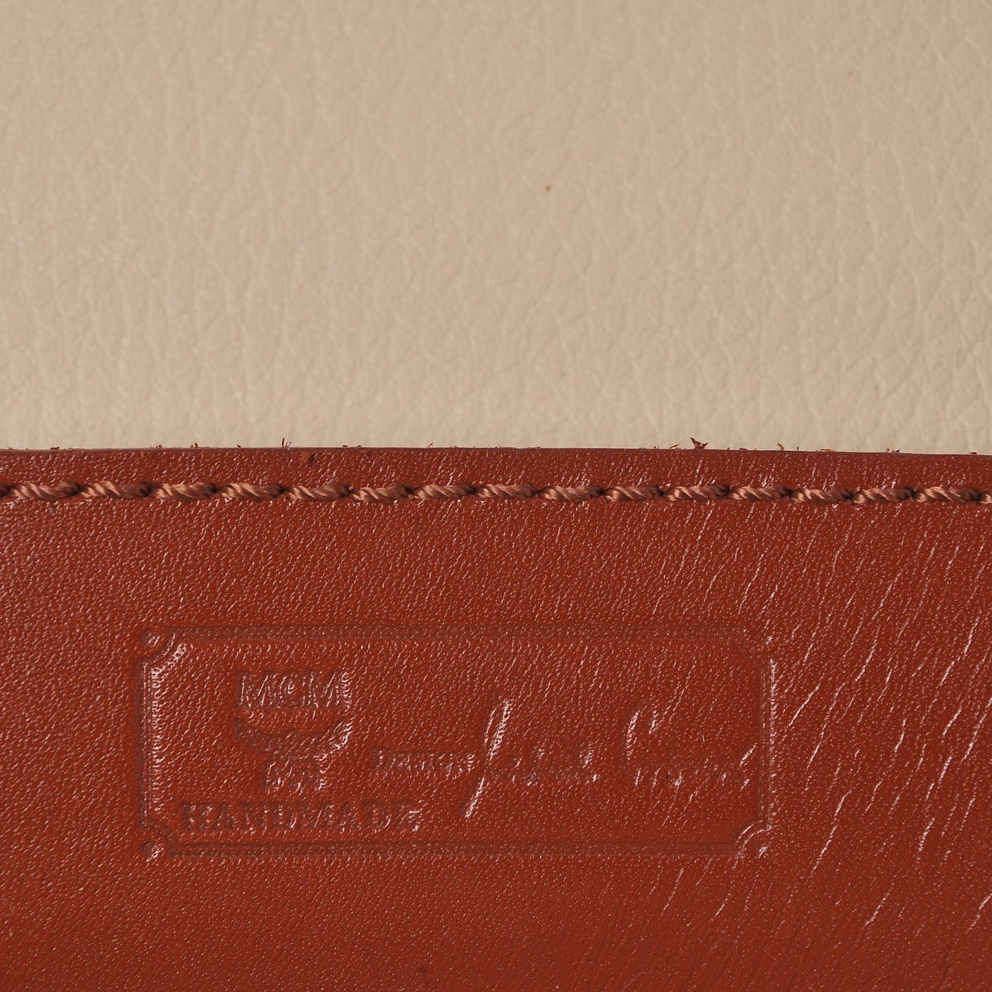 Visetos Vanity Cosmetic Case Cognac