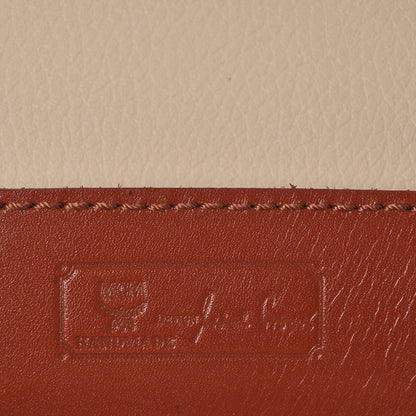MCM Visetos Vanity Cosmetic Case Cognac 10 of 18