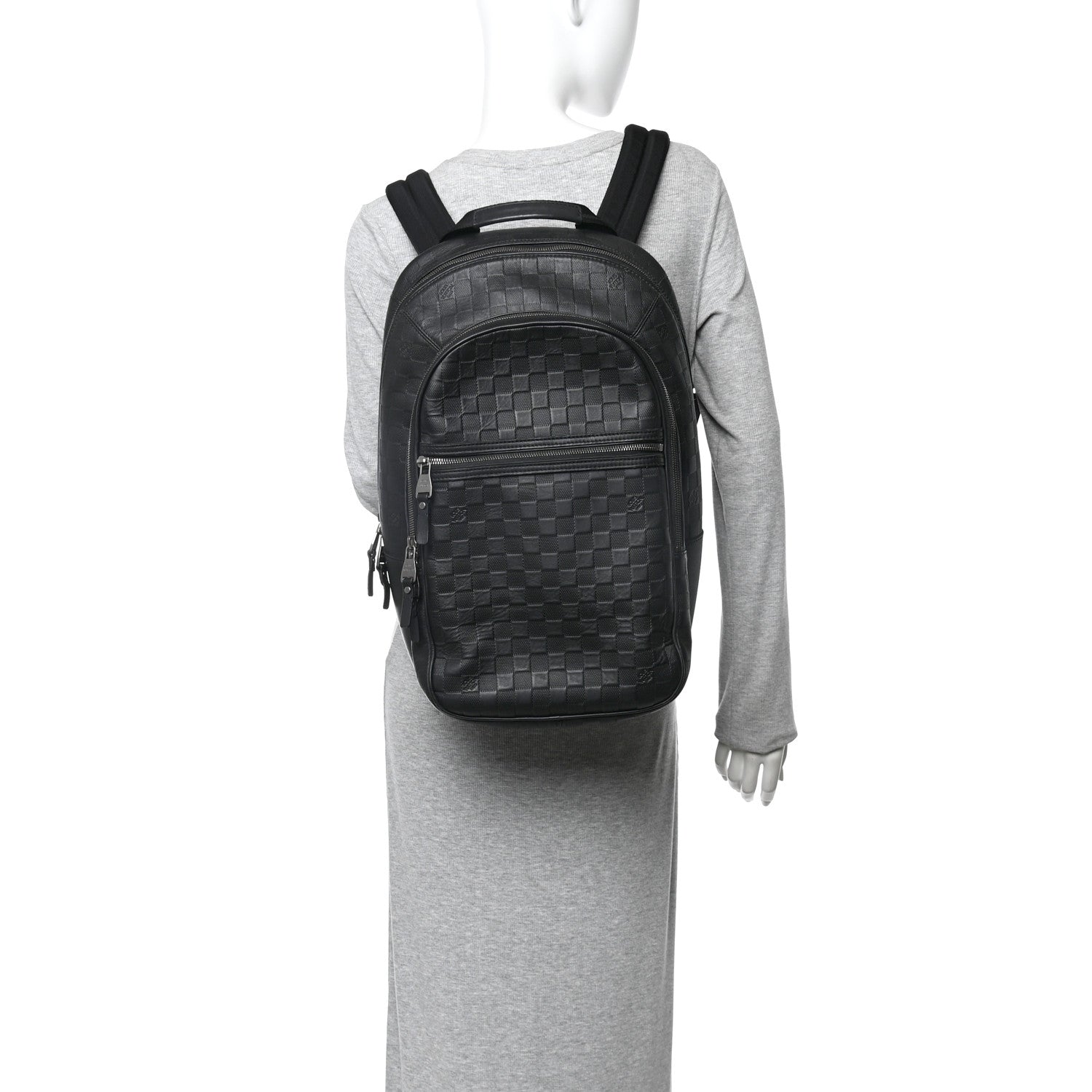 Louis Vuitton Damier Infini Michael Backpack Onyx 2 of 13