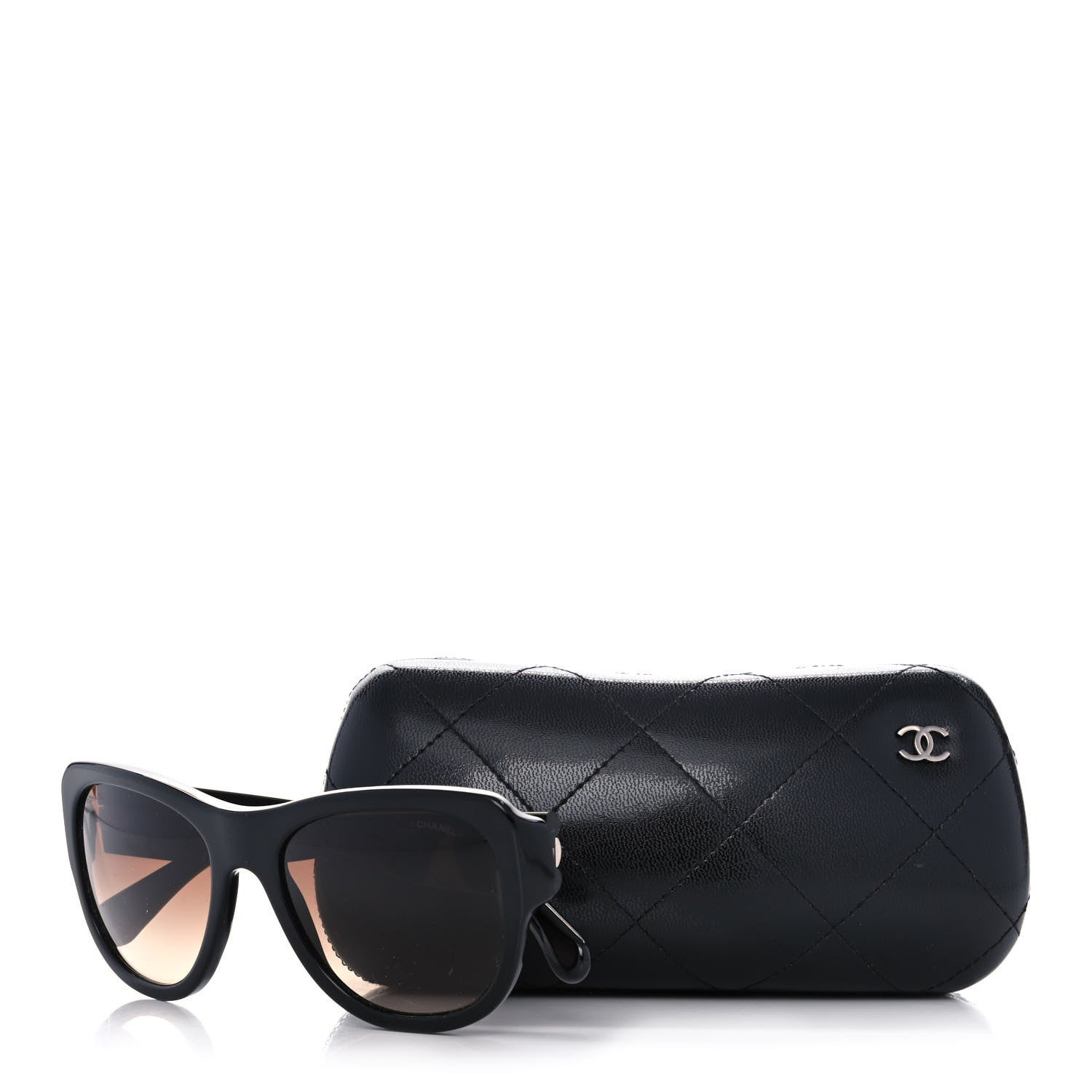 Chanel CC Square Sunglasses 5310 Black 10 of 10