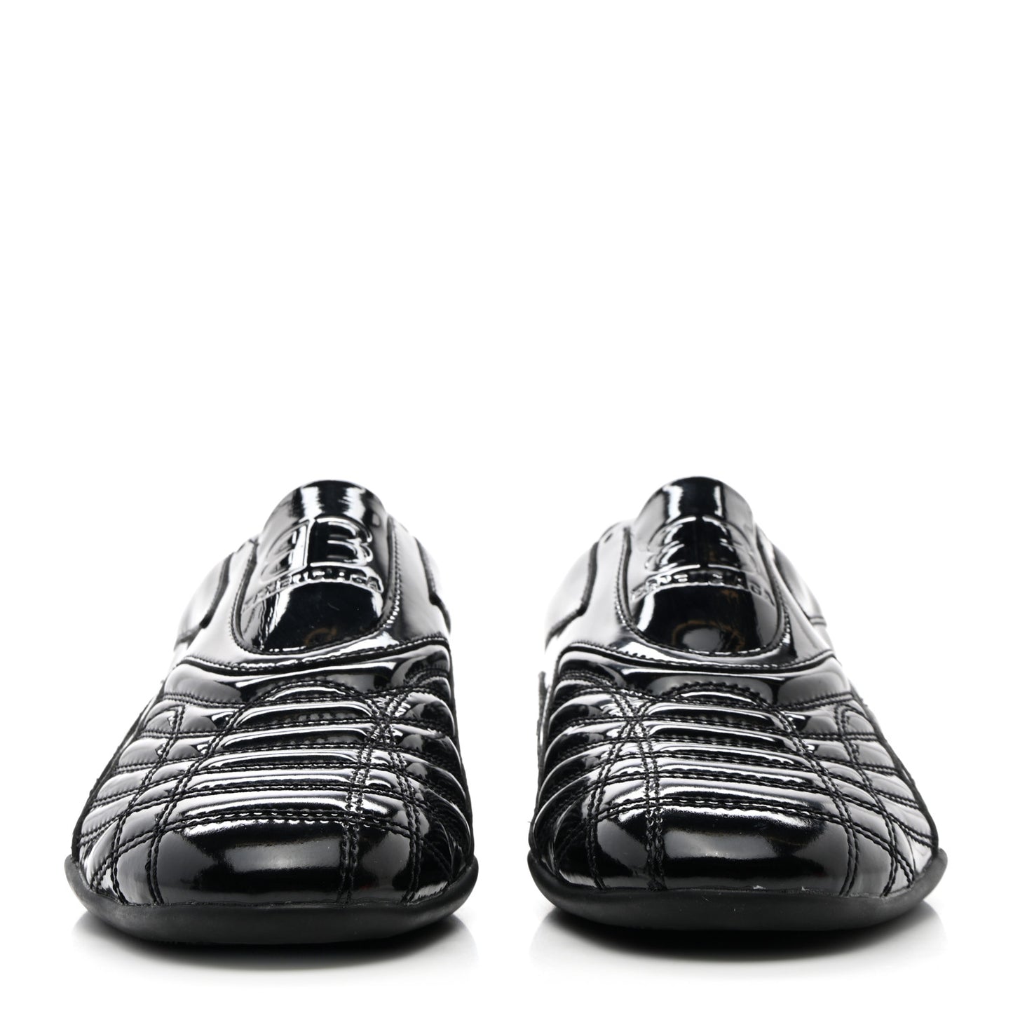 Patent Polyurethane Womens Zen Sneakers 39 Black