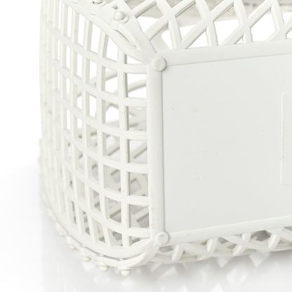 Fendi Recycled Plastic Vitello Liberty Matte Medium Fendi Basket White Ice 8 of 11