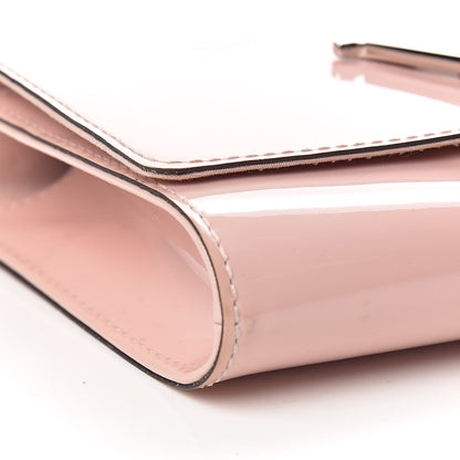Louis Vuitton Patent Chain Louise MM Rose Ballerine 9 of 13
