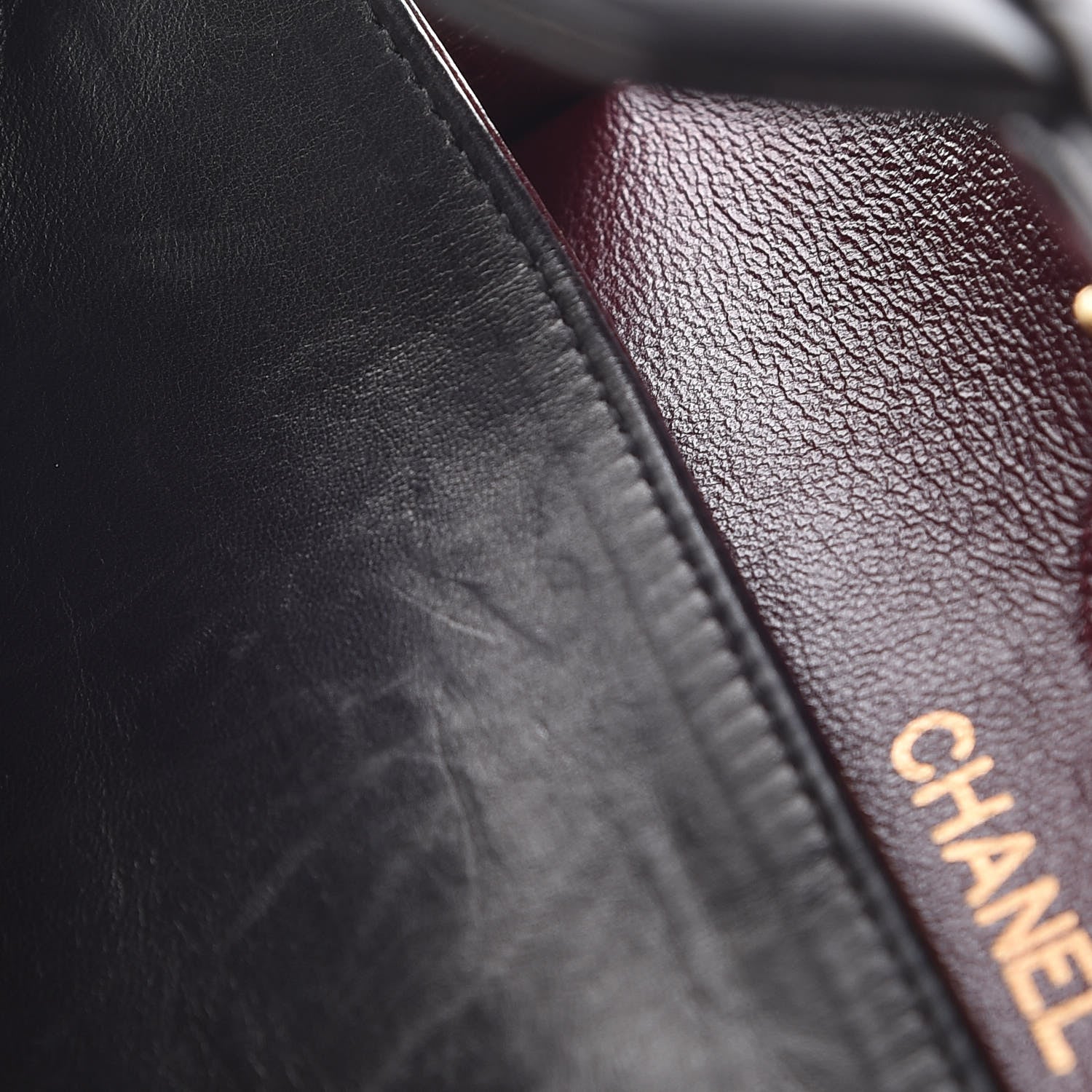 Chanel Lambskin Quilted Small Double Flap Black 12 of 14